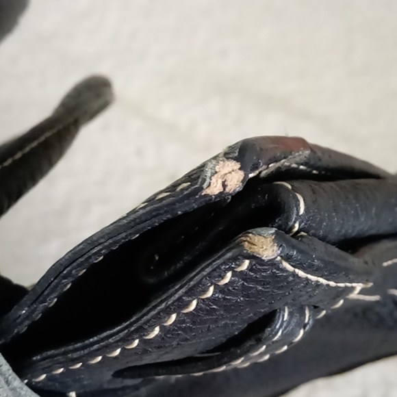 Dooney & Bourke Mini East/West Leather Tassel Tote Purse Bag - Picture 15 of 15